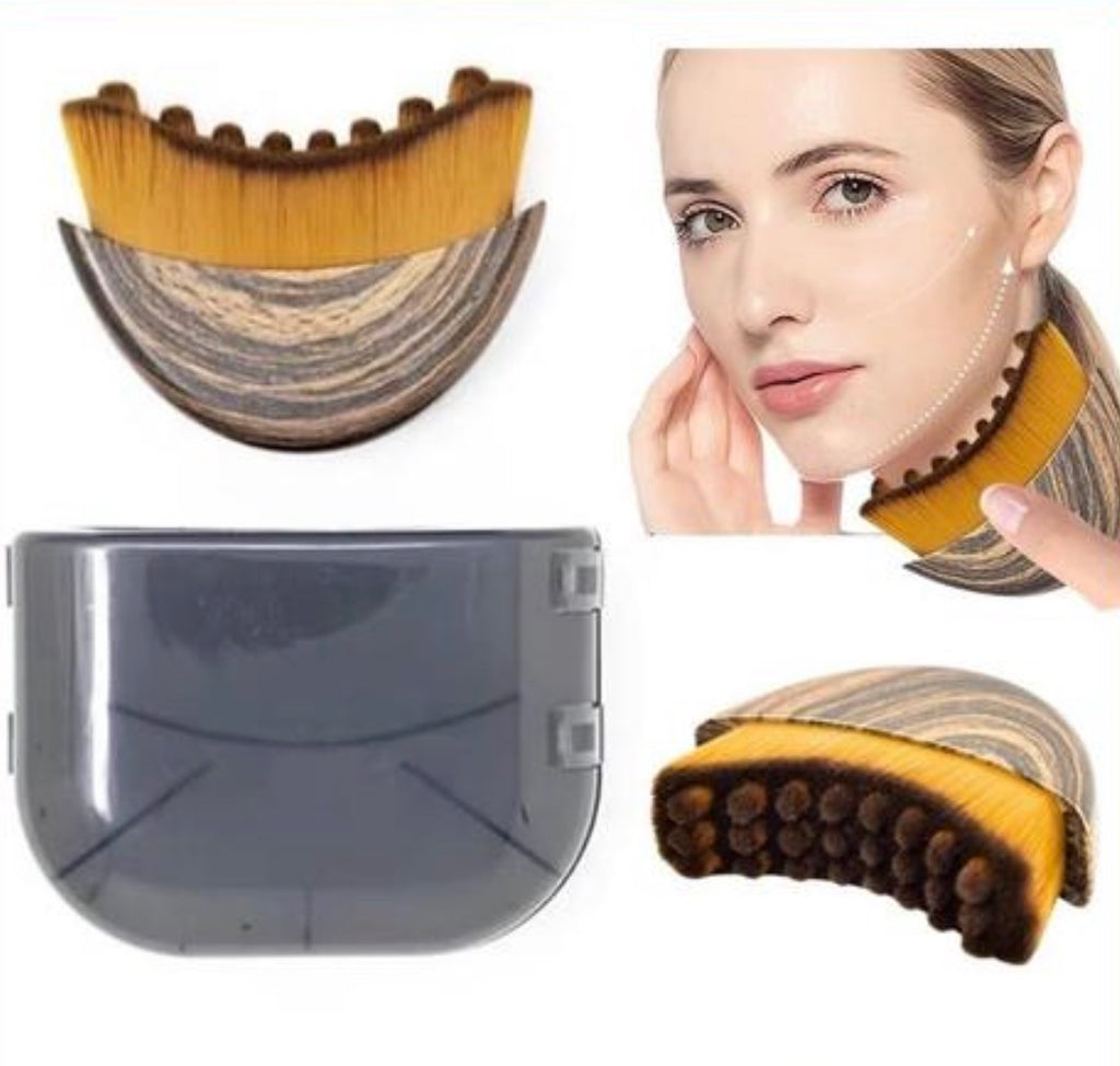 Facial Lymphatic Remover Brush – Deep Cleansing & Skin Revitalizing Tool ✨🧖‍♀️