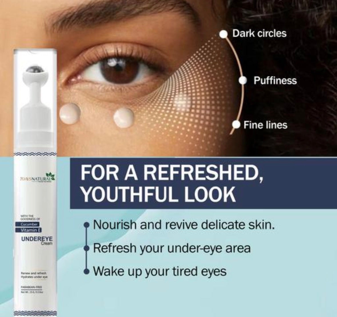 Dark Circle Remover Ball Cream – Brighten & Revitalize Your Eyes ✨👀